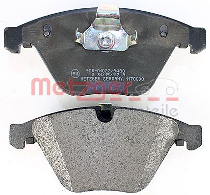 METZGER 1170090 Bremsbelagsatz, Scheibenbremse